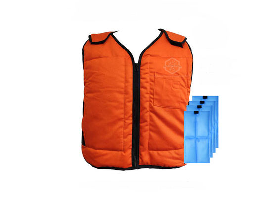Gris gilet de refroidissement ignifuge de PCM de Nomex de 20 degrés